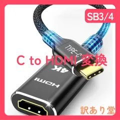 Highwings USB C - HDMI 変換アダプタ 4K@60Hz Type-C 変換アダプタ タイプC 変換コネクター [Thunderbolt 3 / 4] スマホ 変換ケーブル