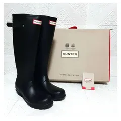 ✨未使用同様✨HUNTER✨ハンター　レディースレインブーツ　長靴　Size　UK4 / EU37/US6