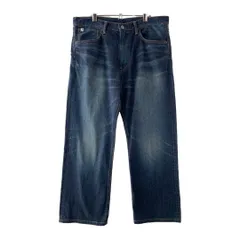 EDWIN　デニムパンツ　ED05　ジーンズ　ヒゲ　ワイド　日本製　リアル