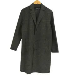 ポロラルフローレン POLO RALPH LAUREN ウール混 ナイロン チェック チェスターコート メンズ import：XS 