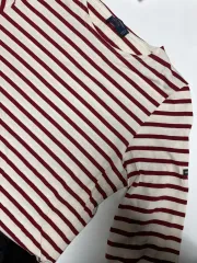 SAINT JAMES セントジェームス ボーダー柄 Tシャツ レッド