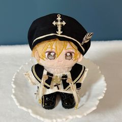 10～12cm ぬい服 ぬいぐるみ服 いつぬい あんスタ 聖歌隊 4点セット 黒