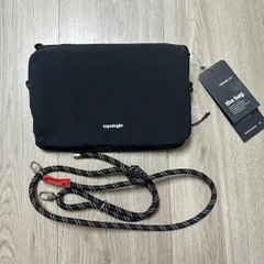 即日発送⭐︎topologieトポロジー Large ブラック ストラップ付　j9 2025年最新】ボトルサコッシュ ラージの人気アイテム - メルカリ