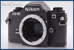 未使用級Nikon FG ニコン ブラックボディ 付属有 シャッターOK Nikon(ニコン) FG ブラックボディー | 新宿の稀少中古カメラ・フィルム