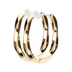 【新品】 LOKUMI ピアス 日本製 プラチナ フープ Pt900ポスト Pt900 金属アレルギー対応 メビウス フープピアス キャッチレス ワンタッチ シルバー ゴールド ピンクゴールド プレーン リングピアス レディース シンプル 人気 ニッケルフ 1