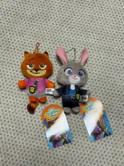 ズートピア ニック ジュディ キーホルダー人形セット