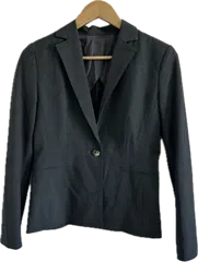 ZM1678 【美品】ROPEロペ　テーラードジャケット　アウター　グレー　レディース　36サイズ