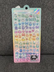 ボンボンドロップシール　BONBON DROP シール ミニシリーズ めろめろボンボン ぷっくり 立体 シール 正規品 ハート リボン くま ねこ メロメロ BONBON DROP seal