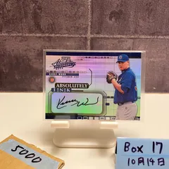 2002 Playoff Absolute Memorabilia Kerry Wood 直筆サインカード CHICAGO CUBS Absolutely Ink #34 カード