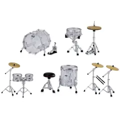 【中古】トレーディングフィギュア 全5種セット 「Pearl Drums Miniature Collection2」
