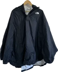 ZM1678 【美品】THE NORTH FACEザノースフェイス　レインポンチョ　ブラック　アウトドア　ユニセックス　Mサイズ