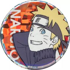 NARUTO ナルト シャイニー 缶バッジ セガ プライズ ホログラム レア