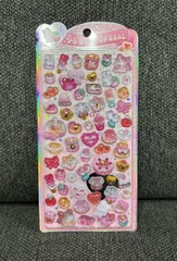 うるちゅる POPシール スイーツ ぷっくり 立体シール キラキラ パステル かわいい デコレーション　正規品