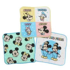 ディズニー ミッキー＆フレンズ プチタオル3枚組 グレイス