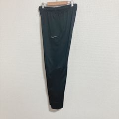 【ロゴ刺繍】00s NIKE ナイキ　ジャージパンツ　ドライフィット　黒　M