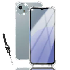 【Awubaige】For AQUOS Wish 5 用の ケース クリア ケース For Wish 5 用の カバー TPU For ウィッシュ 5 用の 保護ケース 耐摩 軽量 落下防止 黄変防止 柔らかい手触り 衝撃吸収 保護カバー背面 シェル クバー 