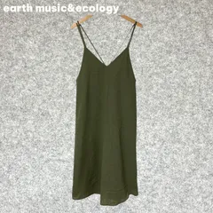 earth music&ecology キャミワンピース ロング丈 Fサイズ