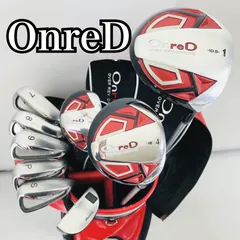TSURUYA ツルヤ OnreD オンレッド メンズ ゴルフ クラブ セット 初心者 入門 バッグ付きセット 右利き パター付 11Y-15