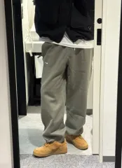 (30) NIKE カーキ 起毛パンツ 新品