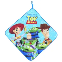 ディズニー ピクサー トイストーリー 幼稚園ループ付きハンドタオル フレンズライフ