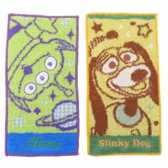 ディズニー ピクサー トイストーリー ポケットタオル2枚組 キラキラフレンドリー