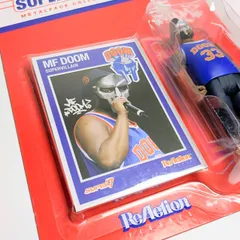 【 ReAction Figures リアクション フィギュア 】MF DOOM SUPERVILLAIN  METALFACE COLLECTIBLE / NYK / NYC / SUPER7 /スーパー7〚アメリカン雑貨 アメトイ〛