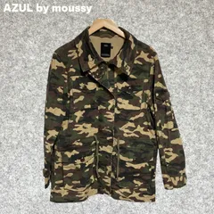 AZUL by moussy 迷彩 ミリタリージャケット Mサイズ