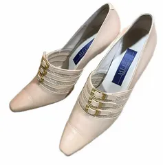 【中古／レディースシューズ】MEDA メダ  ハイヒール  ピンクベージュ  23cm