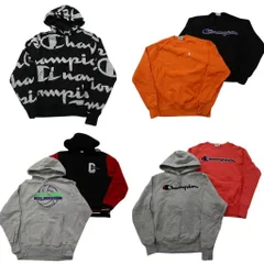 古着卸 まとめ売り チャンピオン Champion リバースウィーブ スウェット 7枚セット (メンズ S /M ) プルオーバー フーディー 中古 NC8991