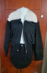 黒デニムジャケット・スカート セット