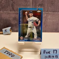 大谷翔平/2022年/通算100号HR記念/サファイアパラレルカード。 - メルカリ