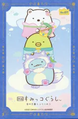 【中古】シール・ステッカー No.7 しろくま＆ぺんぎん?＆とかげ 「映画 すみっコぐらし 空の王国とふたりのコ ステッカーコレクション」