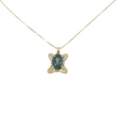 K18YG トルマリン ネックレス 9.05CT