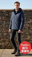 メンズ　フリースフード付ジャケット