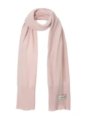 スリータイムズ クリーミーマフラー ピンク