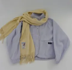 新品 モデストムード ウエストフリース ラベンダー _ メンズ