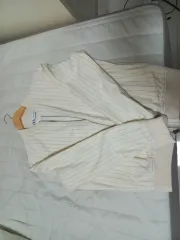 (新品) ザラ ストライプ ブルゾン ジャケット m