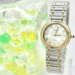 【新品電池】SEIKO セイコー EXCELINE エクセリーヌ レディース 腕時計 シェル ローマン 1F21-0D70 192207