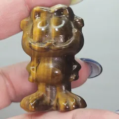 タイガーアイ✨ガーフィールド✨カービング✨