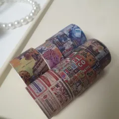 レトロ ヴィンテージ ポップアート マスキングテープ セット コレクション