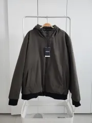 DKNY フード アウター ジャケット カーキ