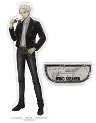【中古】アクリルスタンド・アクリルパネル 梅宮一 アクリルスタンド ロックレザー 「WIND BREAKER Rock Leather Cafe in TreeVillage」