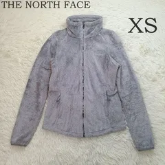 THE NORTH FACE ザノースフェイス フルジップフリースジャケット XS レディース ワンポイントロゴ アウトドア グレー系 ボア 女性用