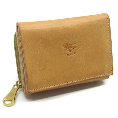 イルビゾンテ IL BISONTE 三つ折り 折財布 トリフォルド ウォレット コンパクト ナチュラル 54192310140