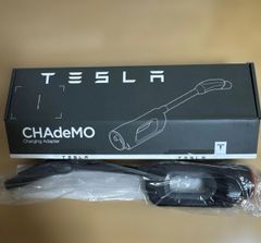 テスラ チャデモアダプター 韓国製 純正 Tesla CHAdeMO 充電器 - メルカリ