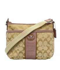 コーチ ショルダーバッグ 斜め掛け シグネチャー レディース COACH