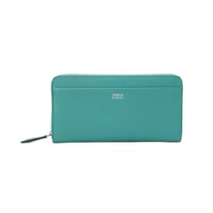 [ タケオキクチ ] 財布 【ソフト&ナチュラル】ミニメッシュ レザー ラウンドファスナー長財布 07001521 メンズ ブルーグリーン(597) 00 [ブルーグリーン(597)] [00]