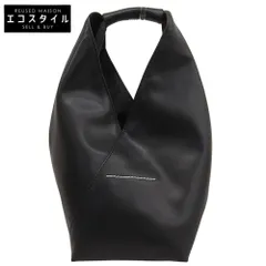 MM6 エムエムシックス 美品 レザー ジャパニーズ スモール クラシックトートバッグ レディース ブラック S54WD0043