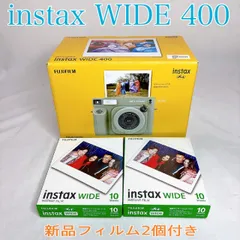 【未使用品】富士フィルム FUJIFILM instax WIDE 400 2024年式