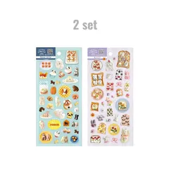 フロンティア クリエイターズサーカス クリアシール 2点セット メゾンテリア / 東ちなつ